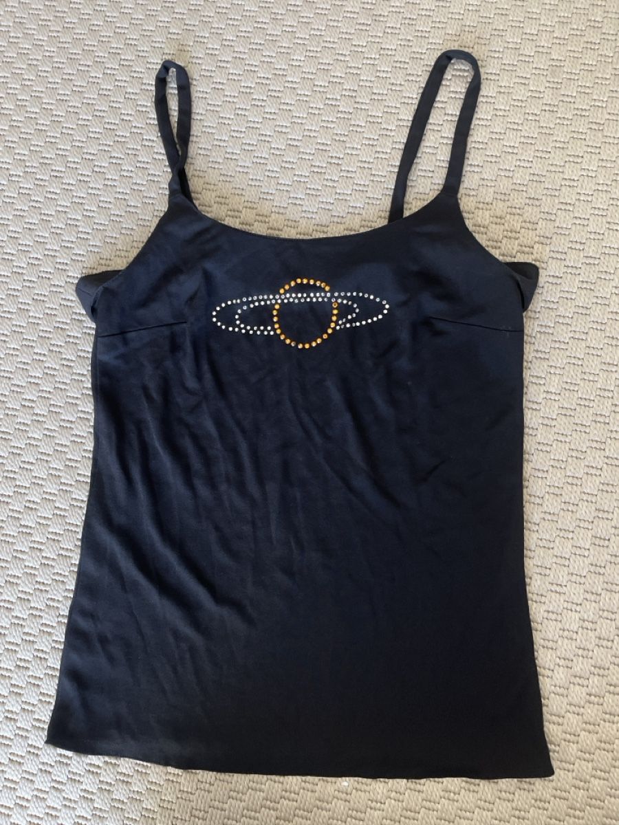Top: Elegantes Top mit Strass, XS – Usato da Solothurn venduto da Bobesch08