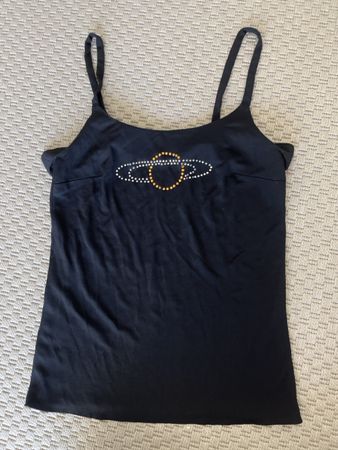 Elegantes Top mit Strass, XS
