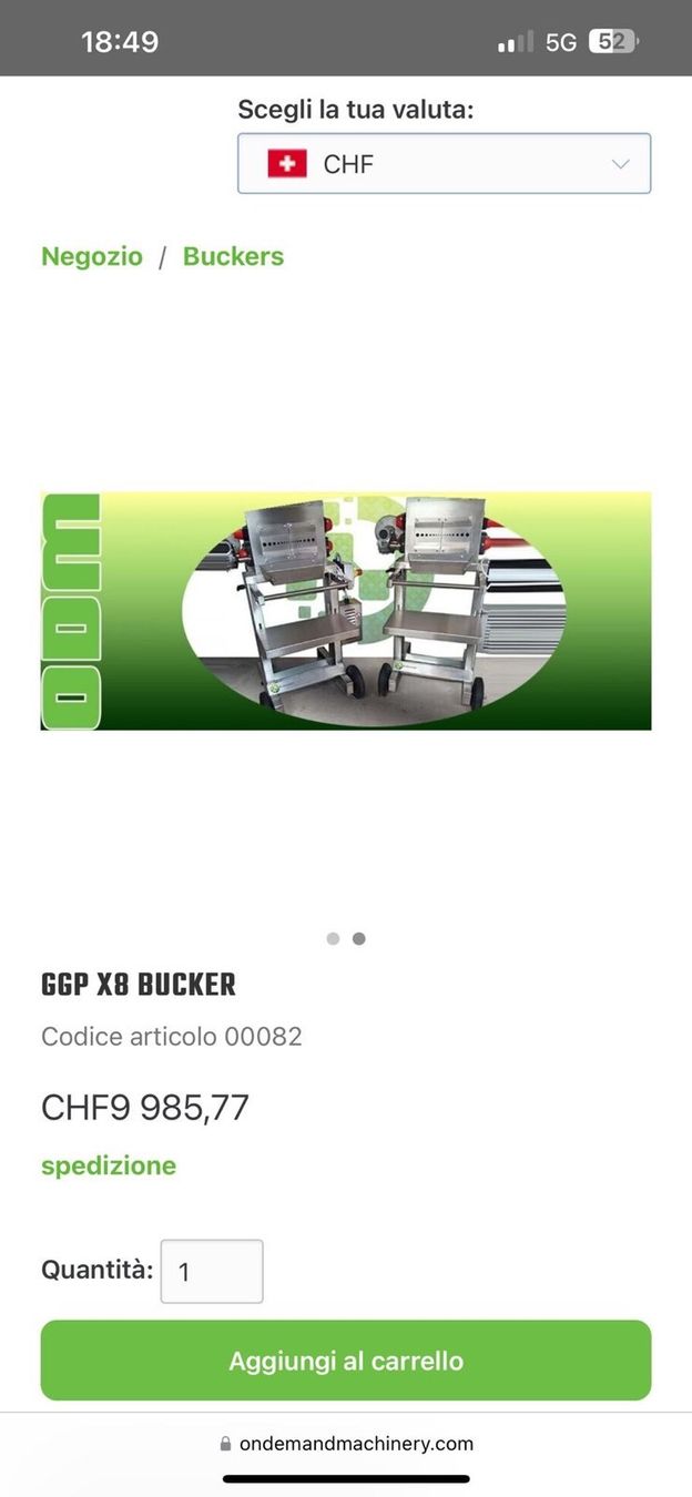 Tutte le macchine: BK-90 Flower Separator - Professional Machine 🌿 – Usato da Capolago venduto da Bomberz 2