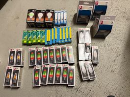 Grosses Glühbirnen-Set – Diverse Leuchtmittel & LED (Konvolu