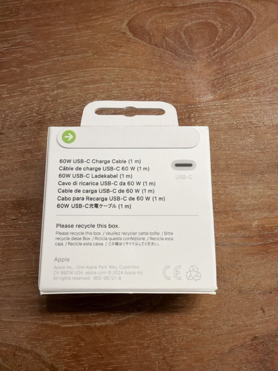 Apple Câbles: Original Apple USB C Ladekabel – D'occasion à St. Gallen par ka_mo 1