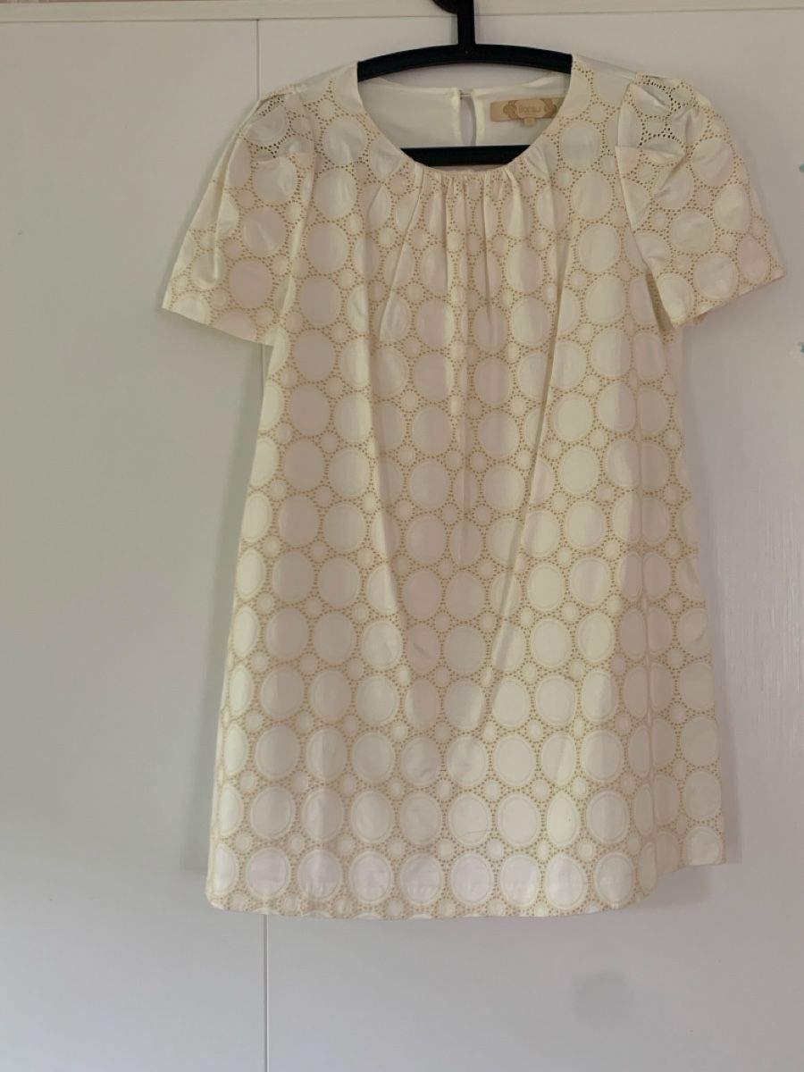 Kleider: Cream short sleeve dress T2  – Neu und originalverpackt aus Zürich von ama_k88c