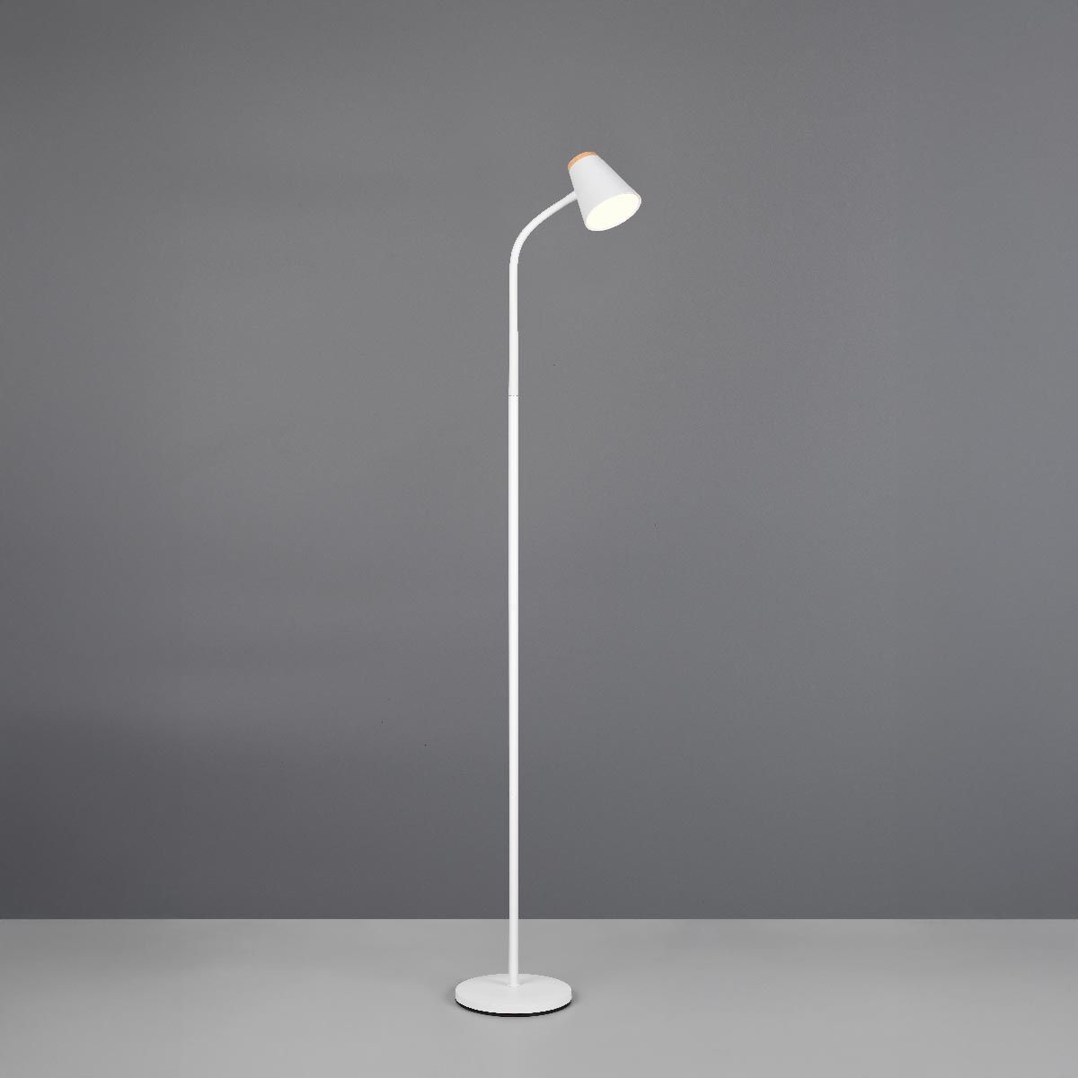 Lampade: LED Stehleuchte,Flexhals, 145 cm Höhe – Nuovo (secondo la descrizione) da Kreuzlingen venduto da Smart-Light 1