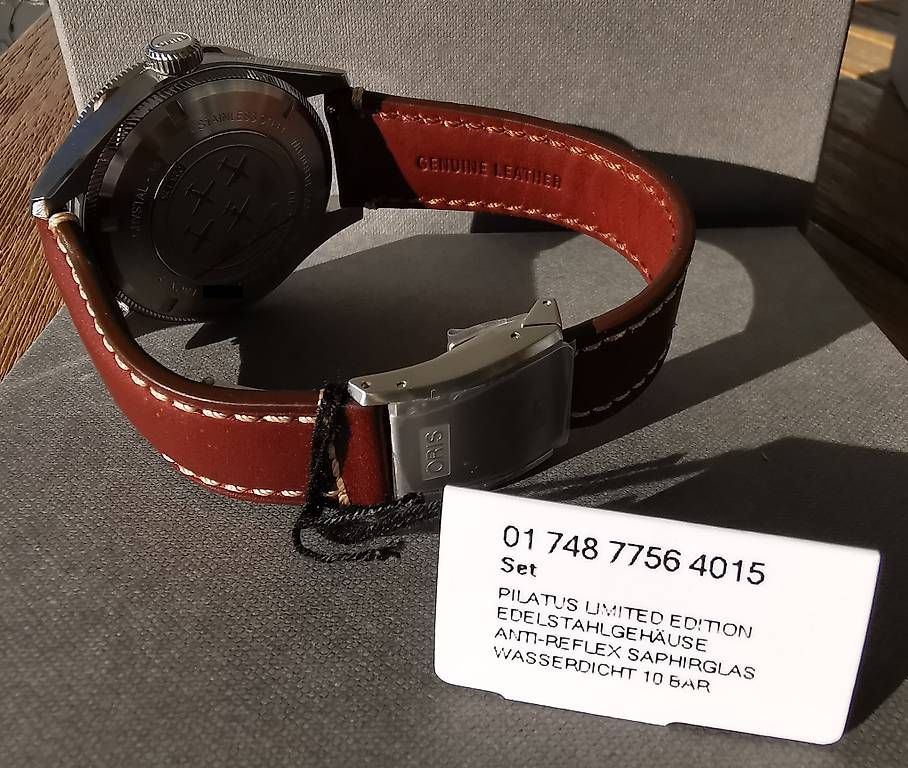 Oris Orologi: Oris Pilatus Big Crown 44 mm ProPilot Timer GMT, blaues Ziff – Nuovo e nell'imballaggio originale da Emmenbrücke venduto da tms1122 4