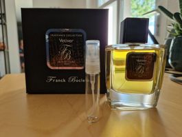 Franck Boclet Vetiver 5ml Abfüllung
