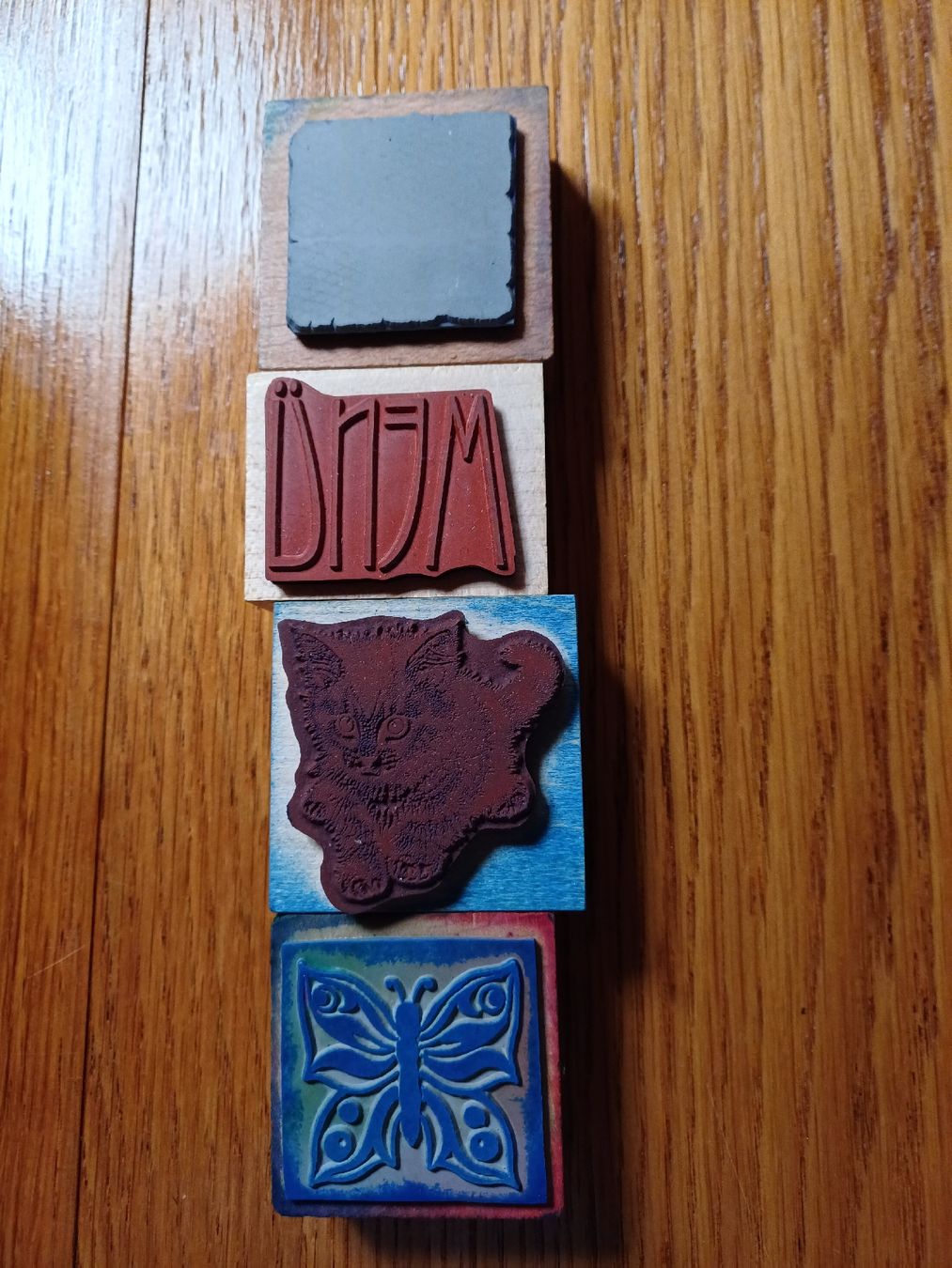 Stempel: Motivstempel von gebrauchtem Bastelmaterial – Gebraucht aus Gächliwil von lesidees 3