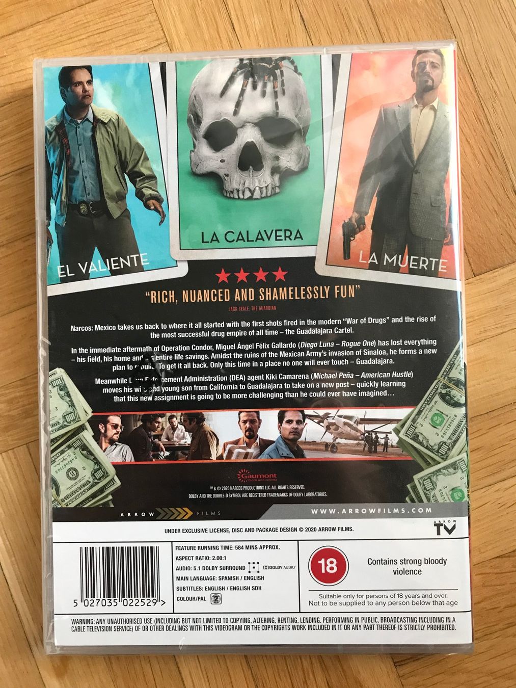 Alle DVDs: Narcos: México - Season One - DVD – Neu und originalverpackt aus Zürich von Malcom 1