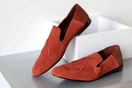 Max Mara - Schuhe Gr. 40 - Leder Loafer, Slipper, Mokassins