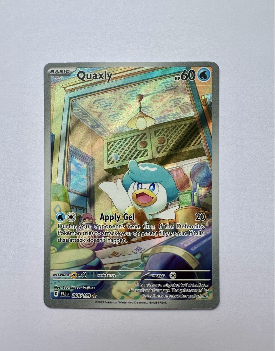 Pokémon Carte collezionabili: Quaxly #206 - Pokemon Paldea Evolved - Ab 1.-  – Usato da Bern venduto da HugoStiglitz11
