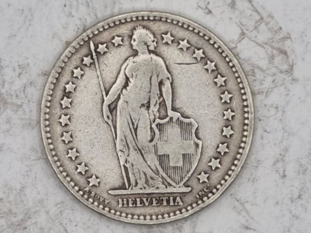 Alle Münzen: 2 FR 1914 – Gebraucht aus Bure von chap981 1