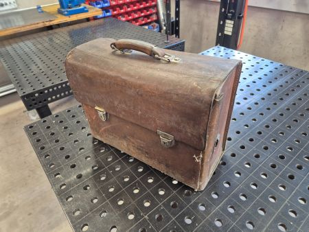 Werkzeugkiste Ledertasche Echtleder Leder