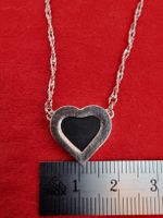 Silberkette mit Herz Vintage