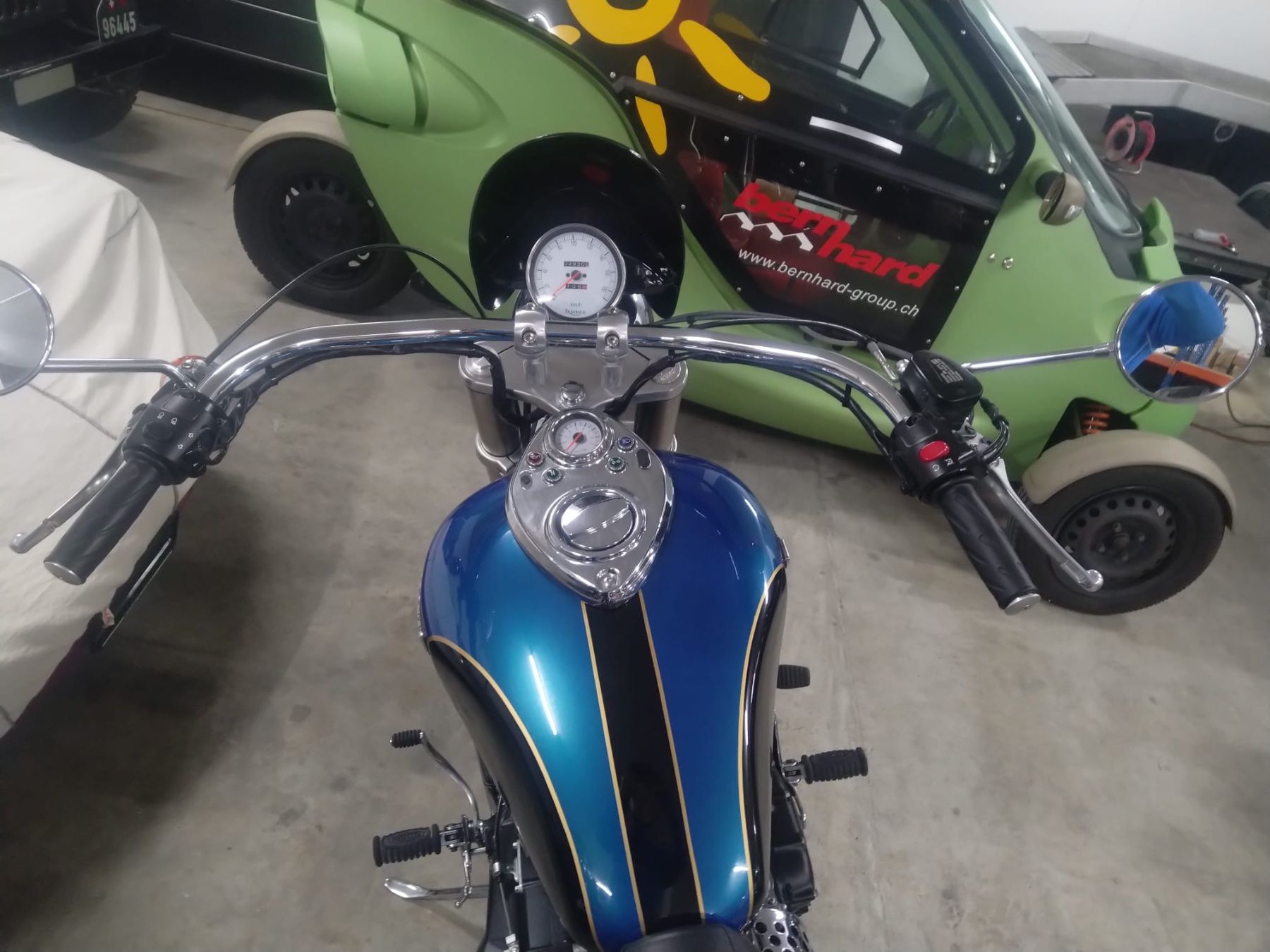 Triumph Chopper: Triumph Speedmaster 900 – Usato da Rotkreuz venduto da irenemehr 5