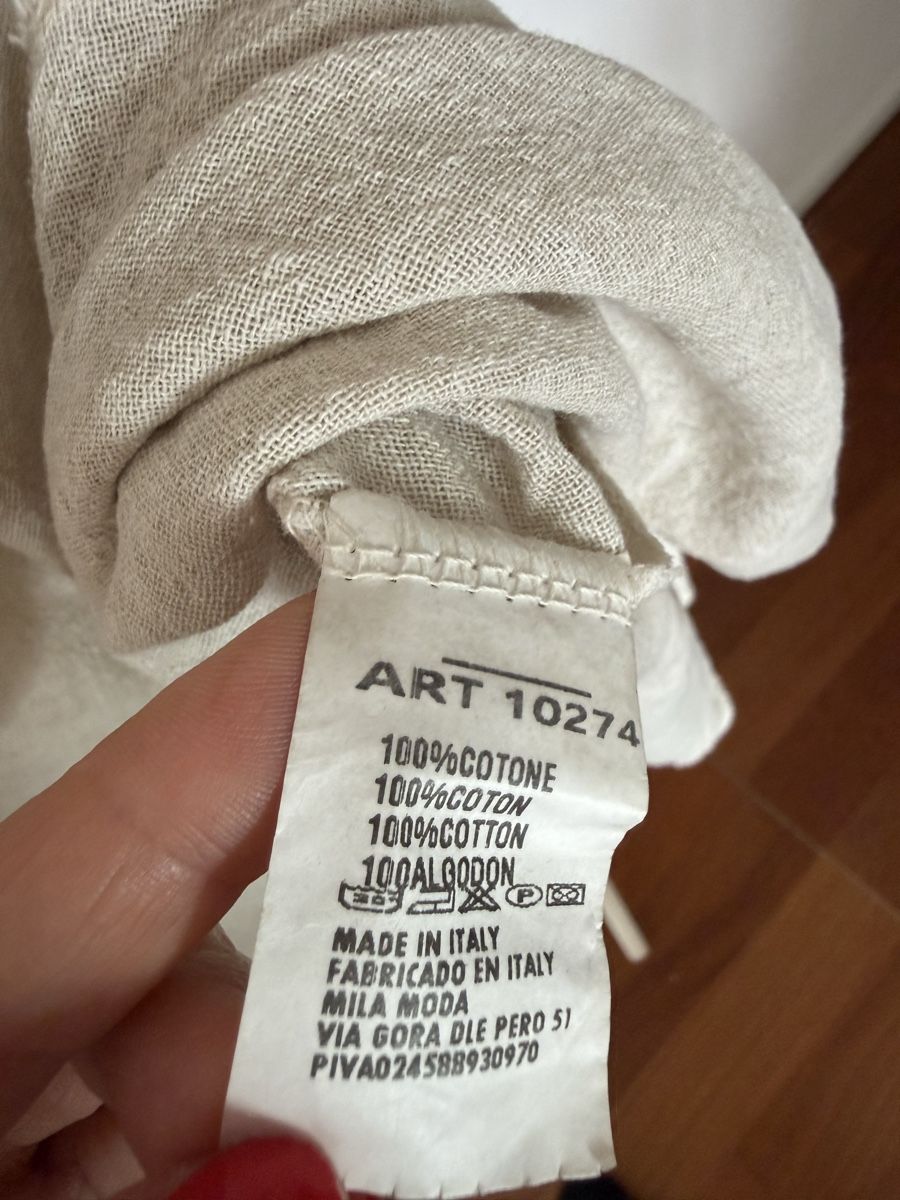 Vestiti: Kleid Baumwolle Bohoostyle OneSize beige Neu – Nuovo e nell'imballaggio originale da Stansstad venduto da InStyle8 5