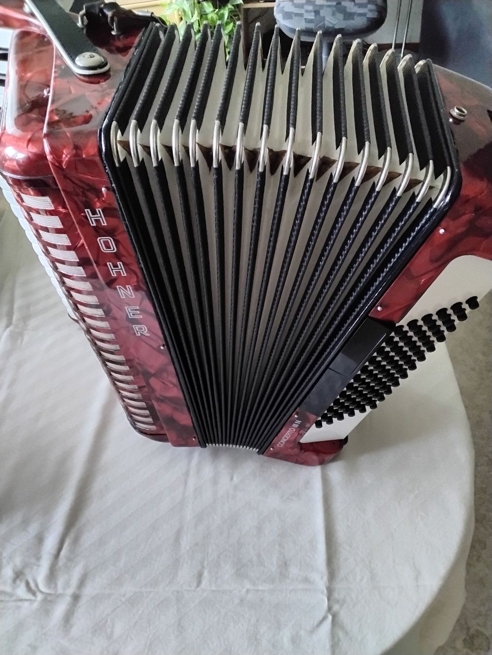 Musikinstrumente: Akkordeon HOHNER Concerto lll N – Gebraucht aus Oberkirch LU von De.Mac 6