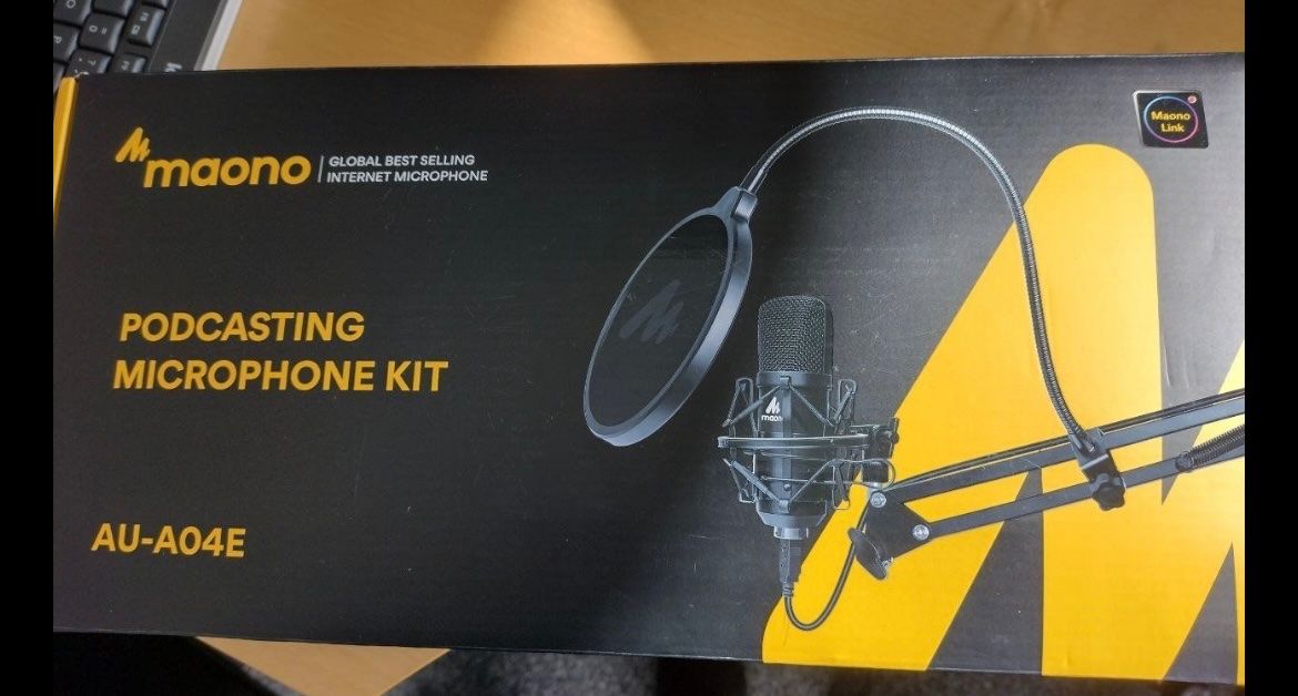 Microfoni: Streaming Set - Mikrofon inkl. Metallarmständer - Maono A04E – Usato da Gondiswil venduto da shaenu