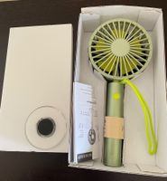 Ventilator, Fan handheld Batterie, betrieben für unterwegs