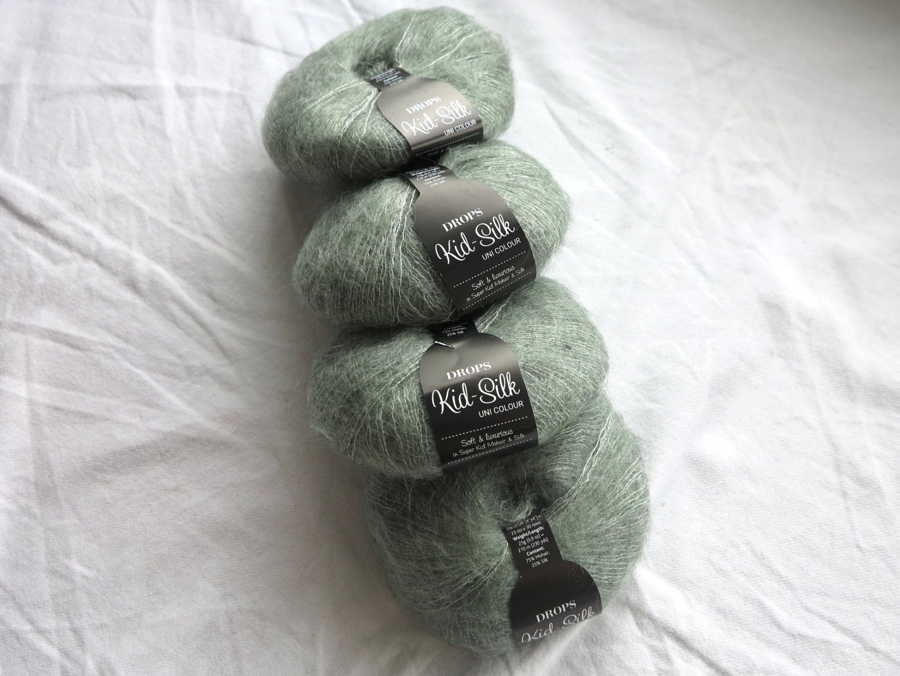 Wolle: DROPS Kid Silk – Neu und originalverpackt aus Büttikon AG von Kaebri