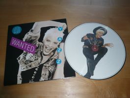 Yazz ‎– Wanted - PICTURE DISC LP - UK 1988 - Big Life YAZ 1P
