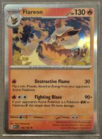Pokemon Karte Flareon Holo, Mew 151, nearmint!