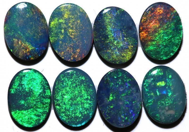 Pietre preziose: Australische Opal Dubletten 6.30Cts. – Usato da Bern venduto da Grindelwaldaus 1