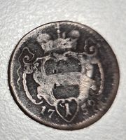 Antike Münze: Maria Theresa 1 Pfennig 1759!