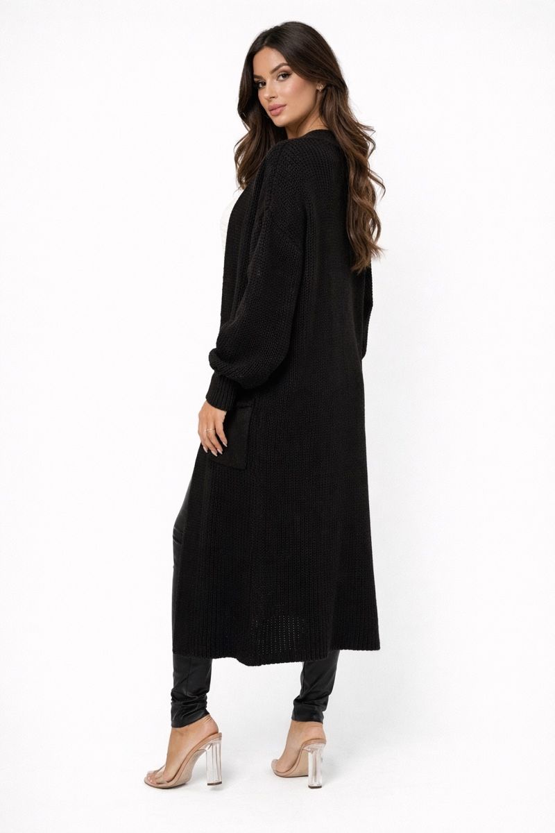 Giacche: CARDIGAN - Strickjacke - black - 100% Baumwolle – Nuovo e nell'imballaggio originale da Zürich venduto da luxuryoutlet1 1