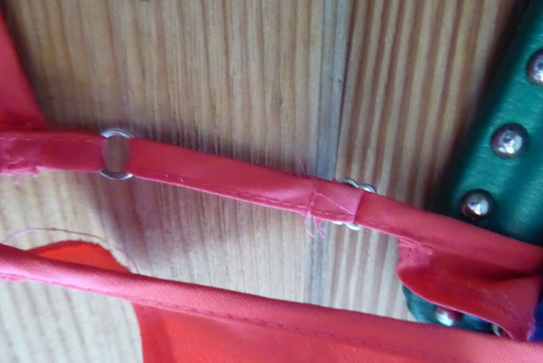 Top: Rotes Luftiges Top Gr M – Usato da Sargans venduto da Benziner 3