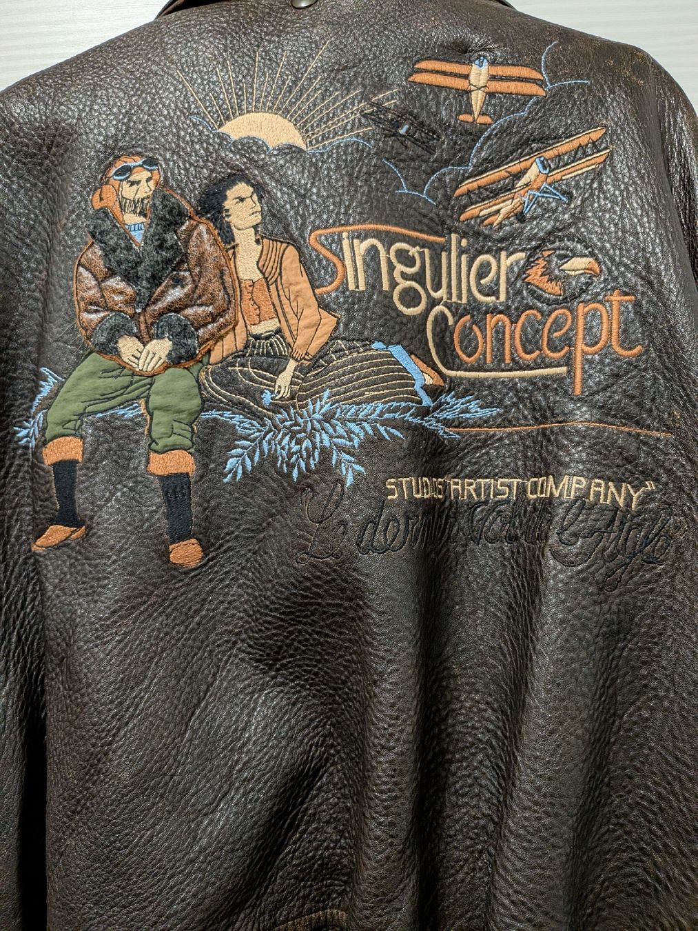 Giacche: Singulier Concept Lederjacke, Paris, Vintage – Usato da Dietikon venduto da Chaussa 4
