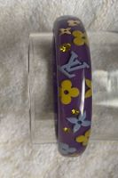 RARITÄT - stilvoller und edler LOUIS VUITTON Armreif, Viola