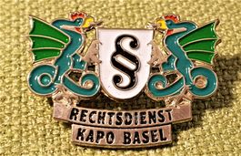 P133 - Pin Rechtsdienst KAPO Basel Kantons Polizei Basilisk