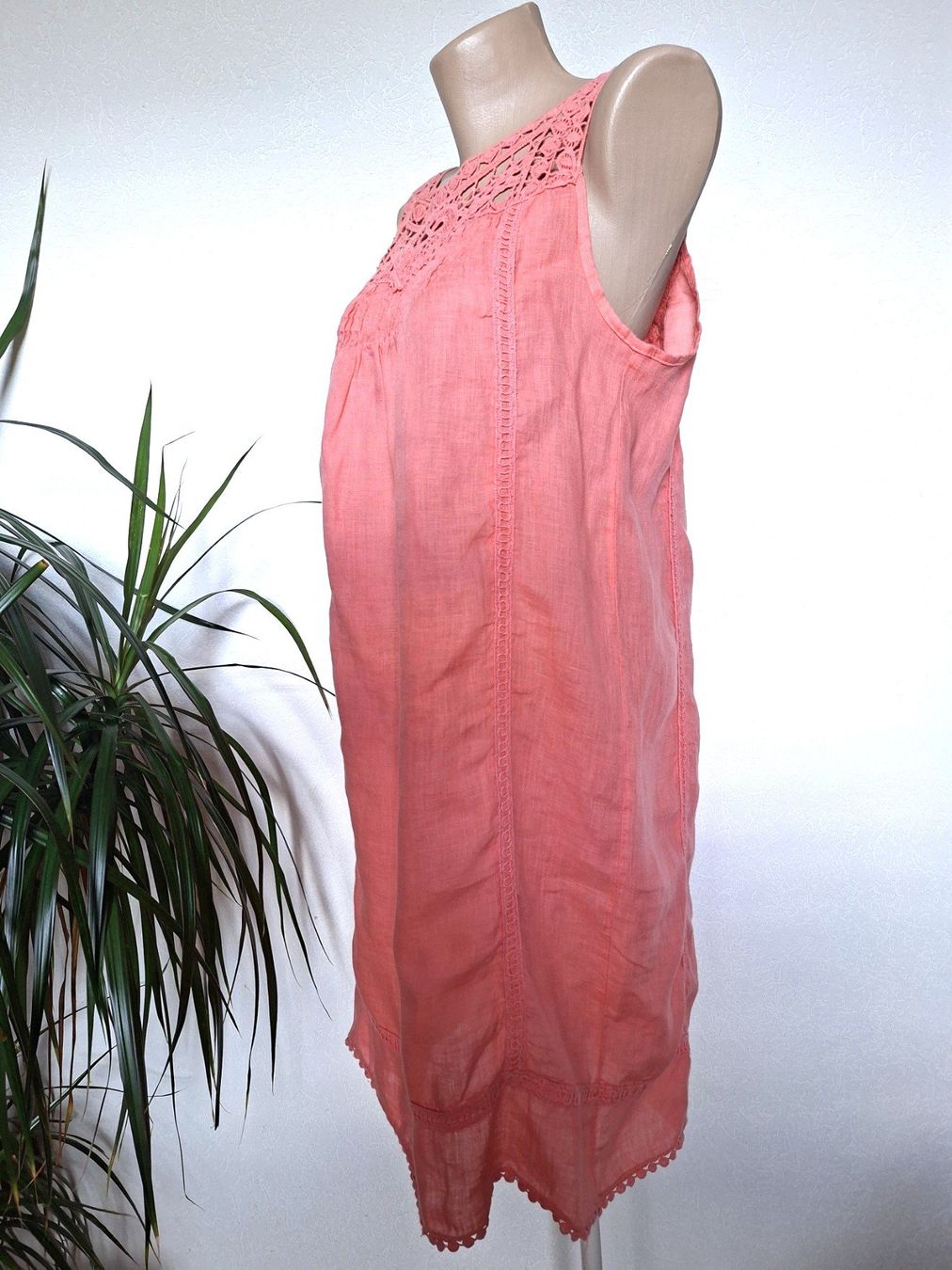Vestiti: Robe mi-longue -rose- dentelle– Taille M – Usato da boudry venduto da Let_20 1