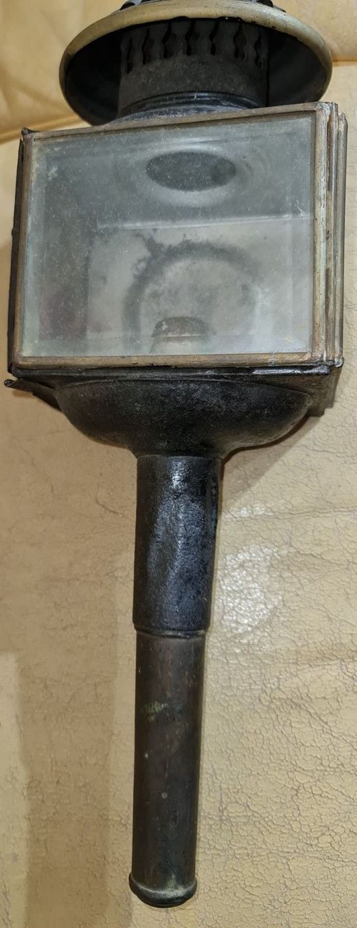 Lampade: Antike Kutschenlampe – Difettoso da Pfungen venduto da Fastback66