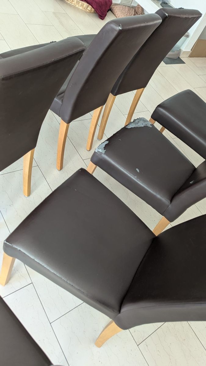 Sedie: 8x Stühle braun – Usato da Bünzen venduto da noemi_3105 3