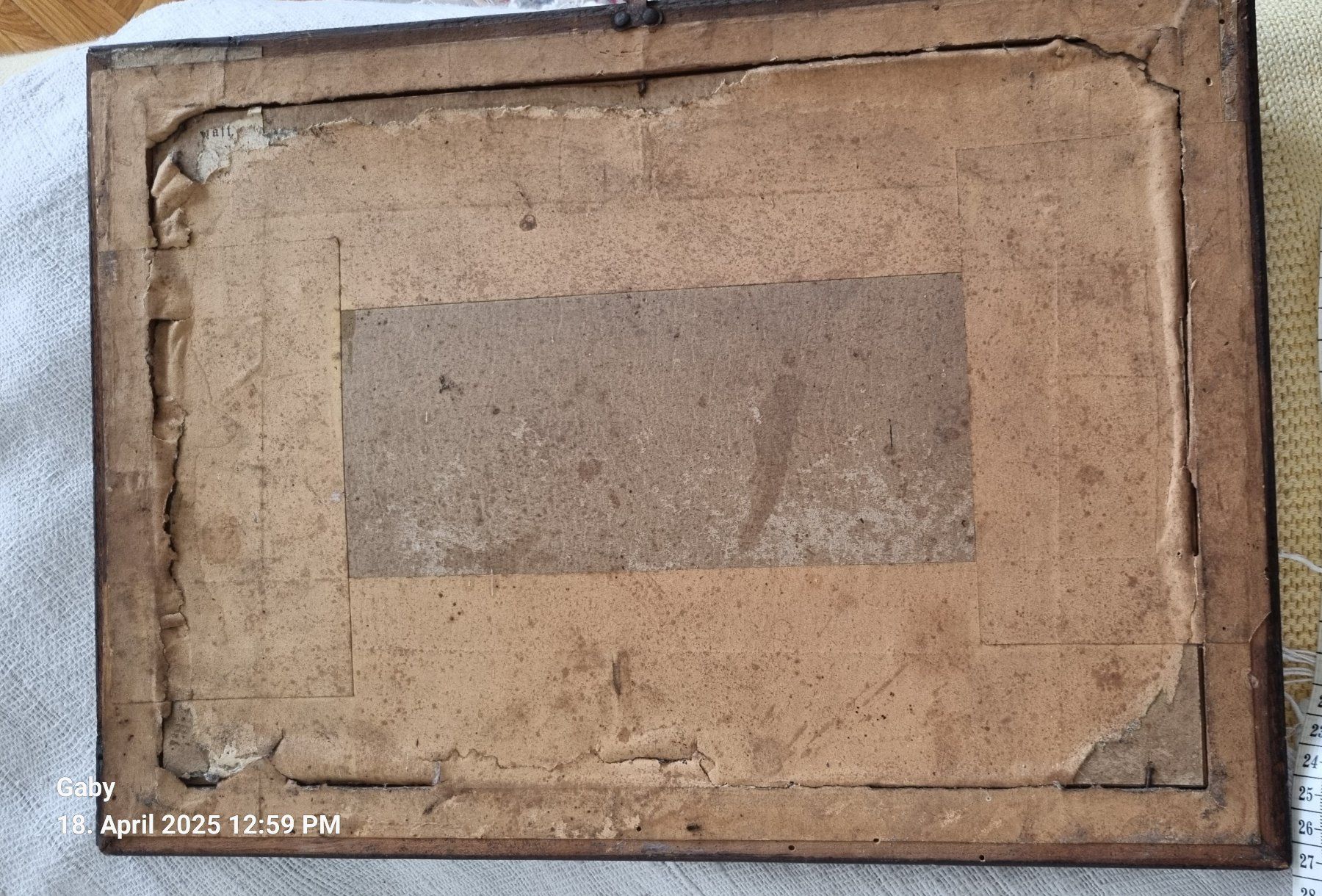 Foto & Immagini: Antikes Jesus Bild mit Spruch, gerahmt – Usato da Dietikon venduto da Jakaranda02 1