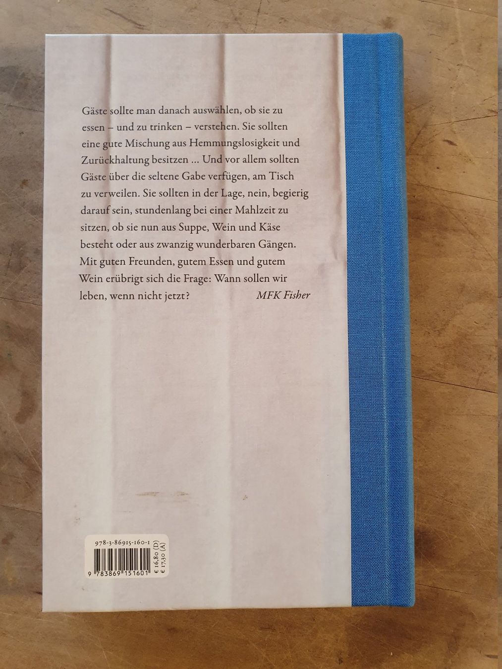 Libri: Die Kunst des Essens MFK Fisher Ebersbach & Simon – Usato da Zürich venduto da loosebone 2