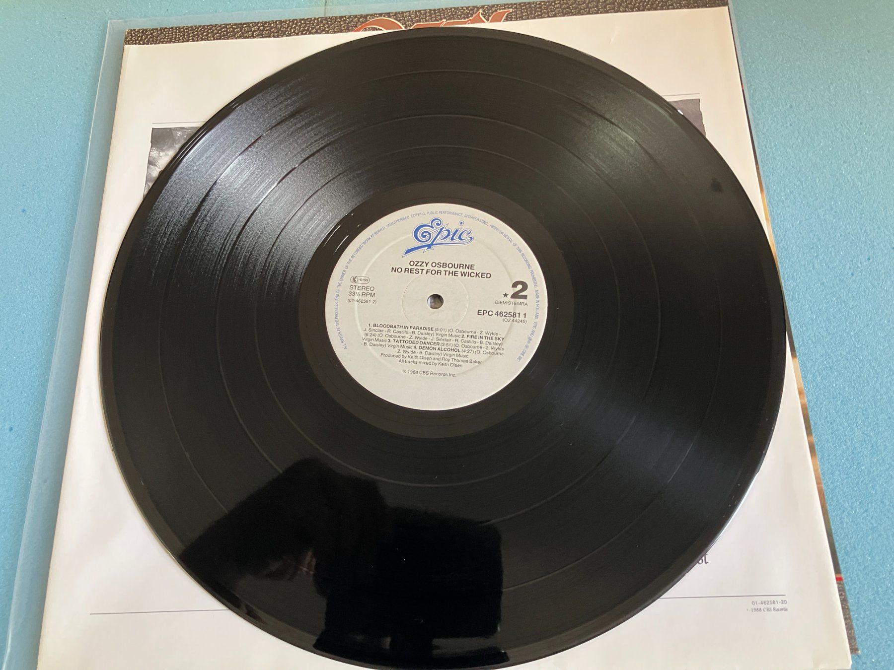 Dischi in vinile: Ozzy Osbourne – Usato da Aarwangen venduto da Jukebox3 8