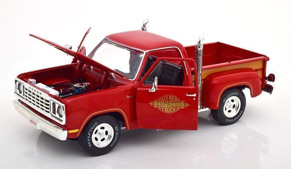 Dodge Modellini d'auto: Dodge Aventurer Pick Up 1978 rot / Decor "Li Red Express – Nuovo e nell'imballaggio originale da Gerlafingen venduto da espero88 2