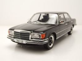 Mercedes-Benz S-Klasse W116 Limousine 1972-1980 schwarz 1:18