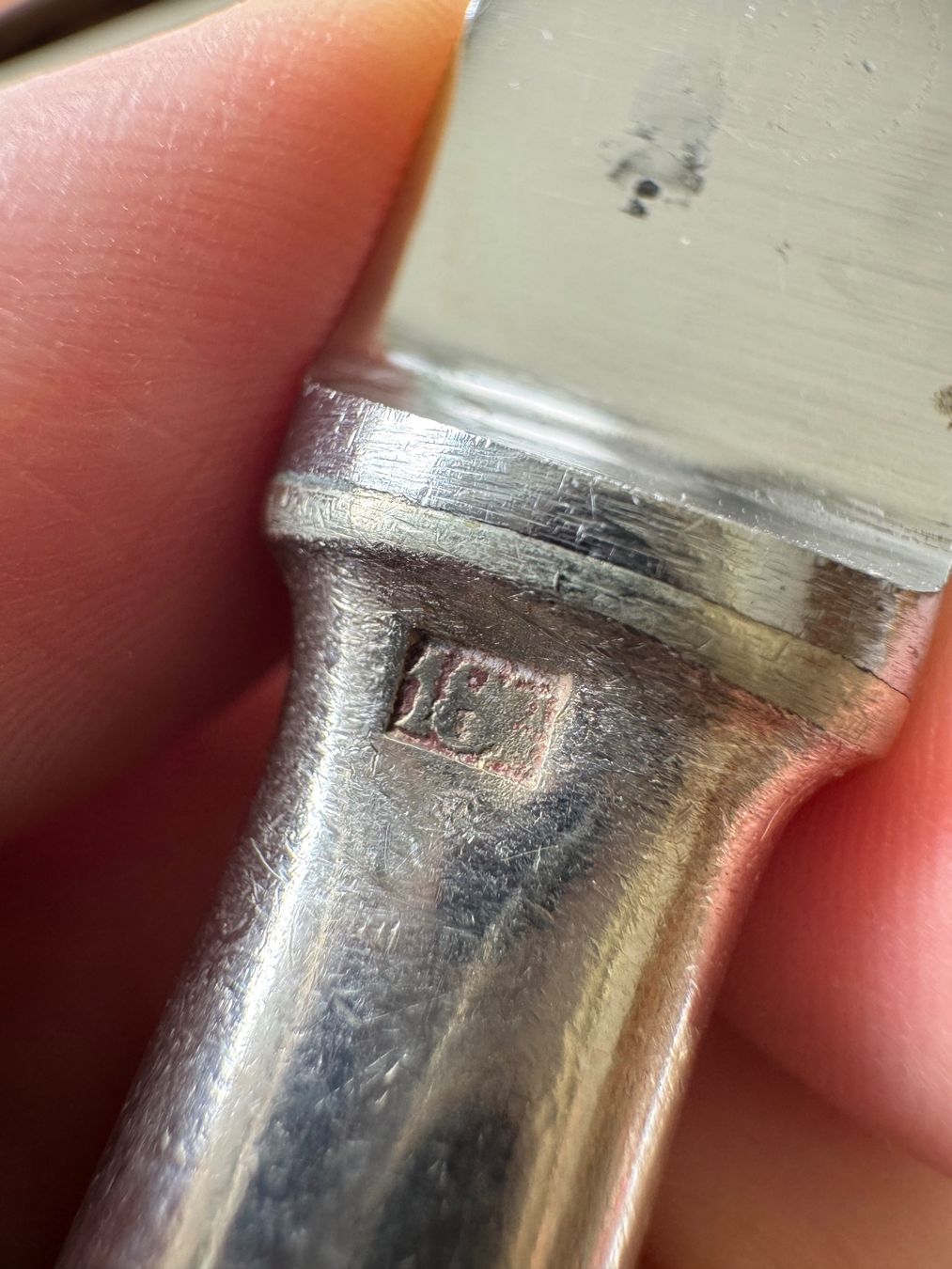 Besteck: 6 versilberte Messer Orfèvrerie Ercuis – Gebraucht aus Balsthal von armenharut 4