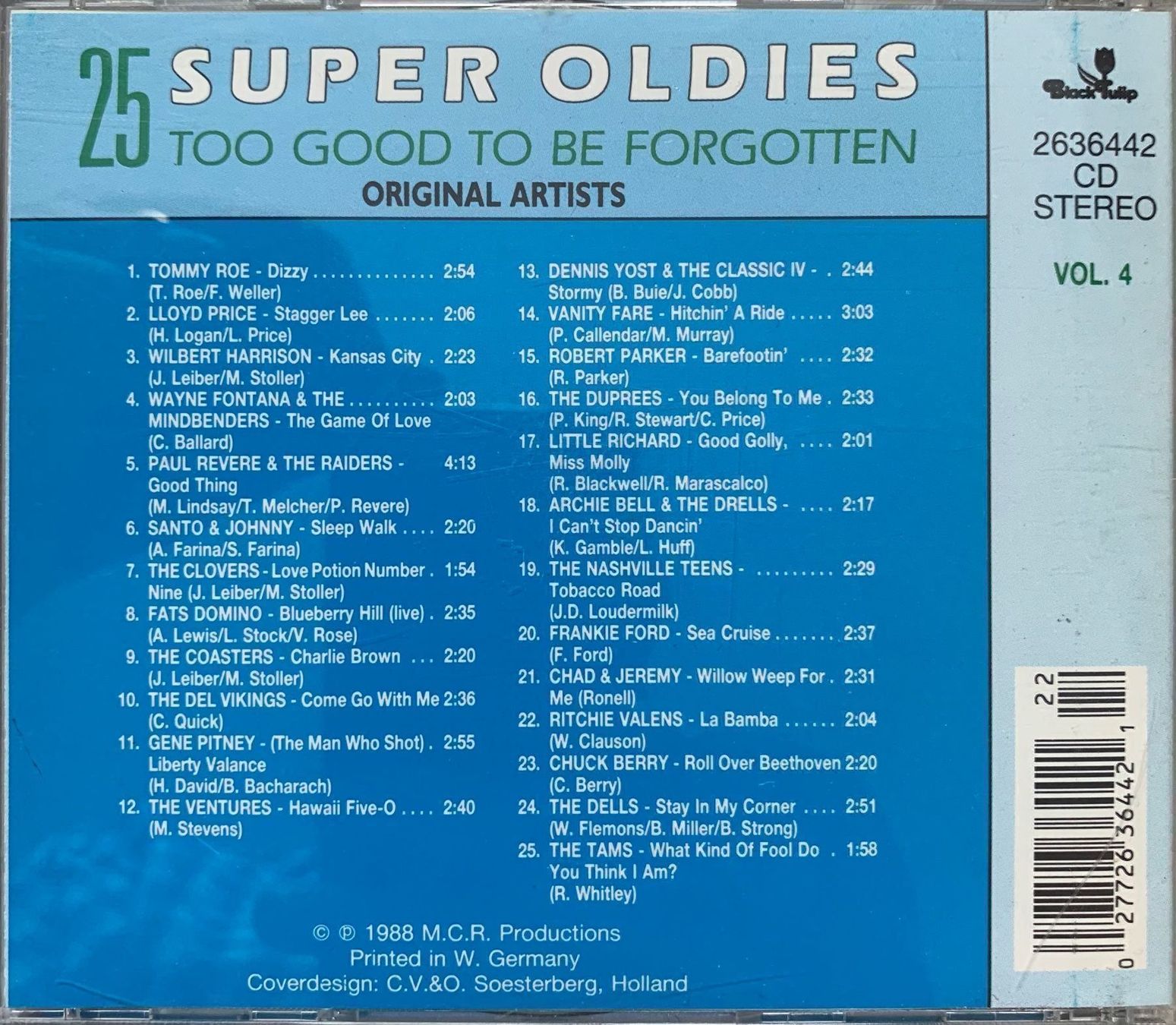 CD: Super Oldies Volume 4 – Usato da Zürich venduto da recordman01 1