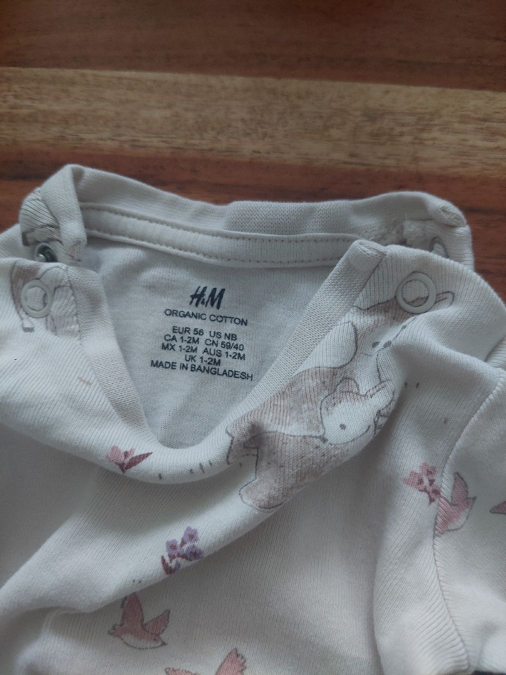 H&M Pigiama & Simili: Baby Strampler Set H&M Gr. 56, Waldtiere – Usato da Sissach venduto da zwwerg 3