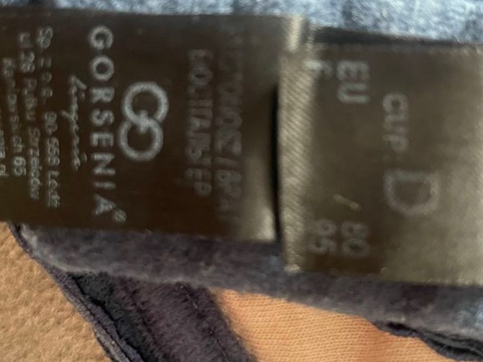 Sonstige Unterwäsche: BH Gorsernia 80D Blau – Gebraucht aus Zürich von Maggi1980 2