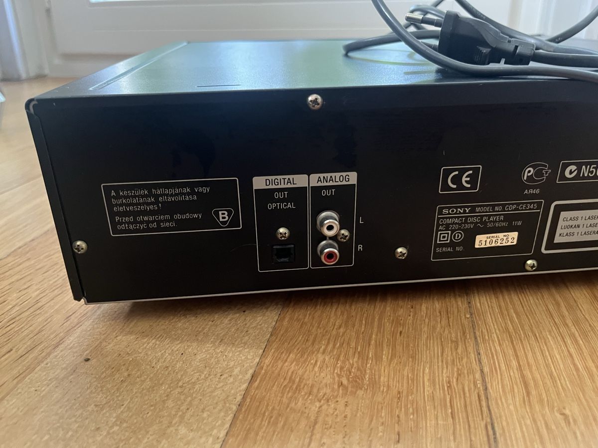 CDs: SONX CDP CE-345 – Gebraucht aus Wil SG von MSPIE 5