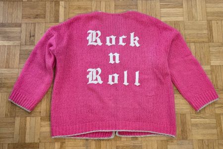 Strickjacke pink, Carla Giannini