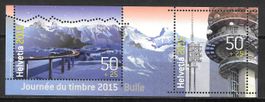 Sonderblock W106 Tag der Briefmarke Bulle ** 12.11.2015
