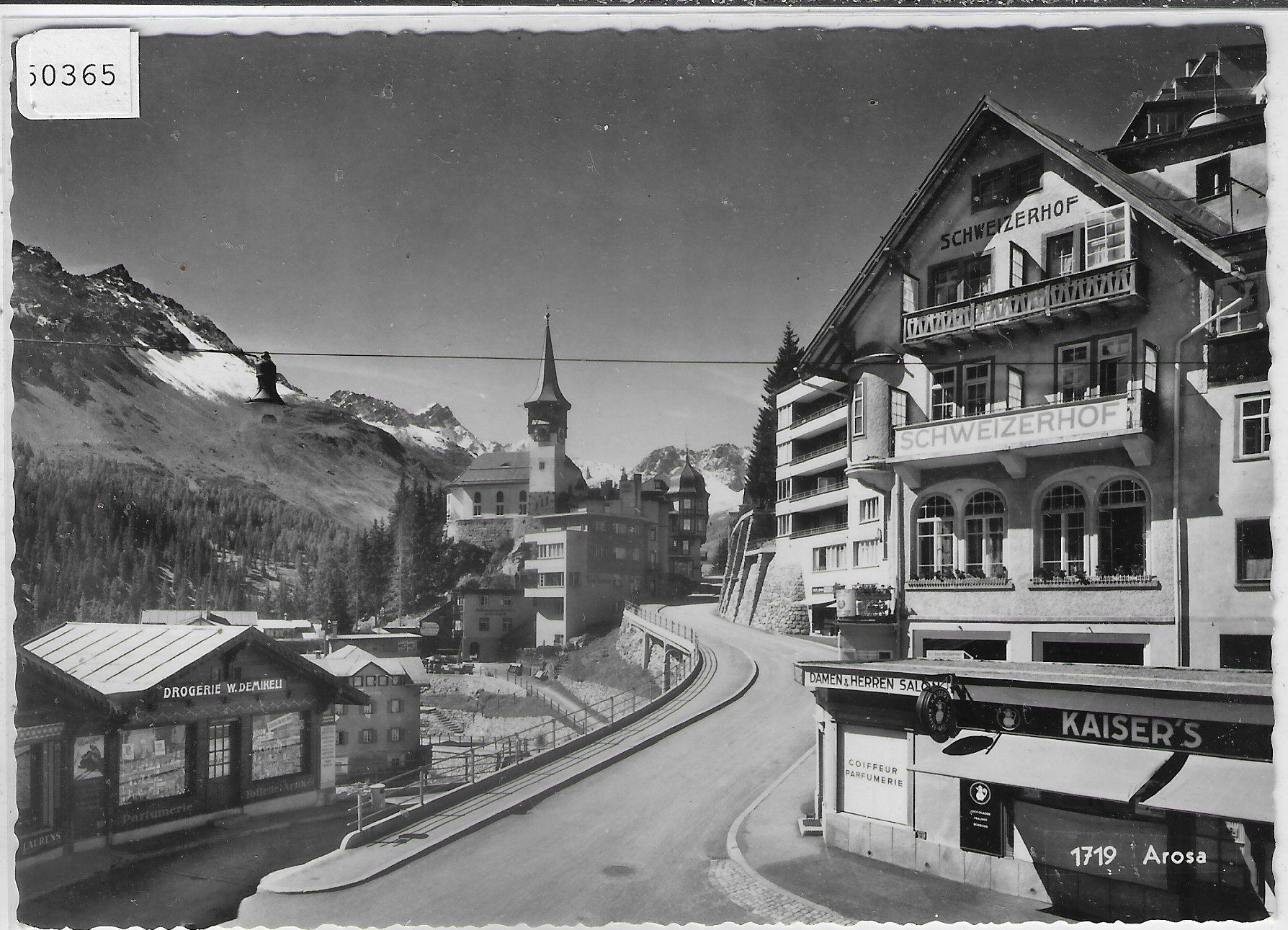 Cartoline postali: Arosa - Hotel Schweizerhof – Usato da Ettingen venduto da Kartenplanet