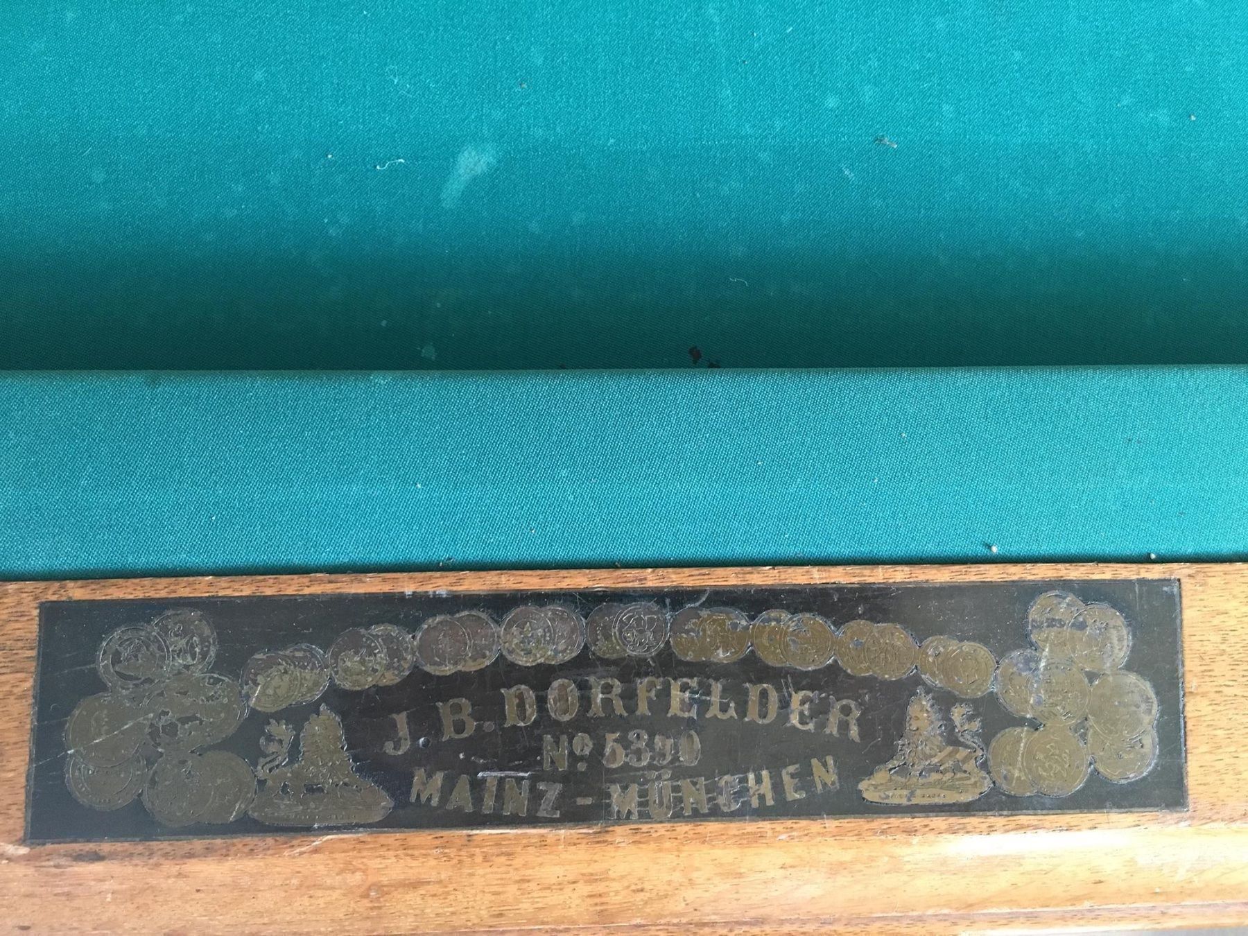 Tavoli da biliardo: Billardtisch Carambolage, J.B. Dorfelder – Usato da Schüpfen venduto da Humidorista 4