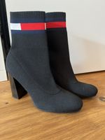 Tommy Hilfiger Stiefeletten schwarz Neu GR.40 NP189