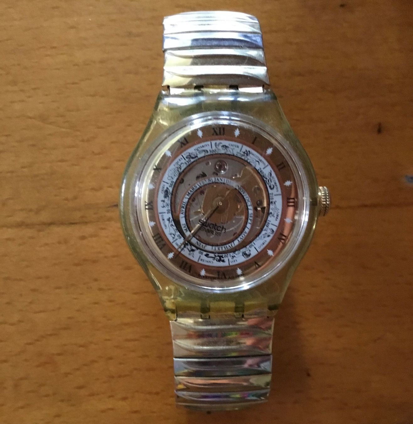 Swatch Orologi: Swatch Sternzeichen Zifferblatt – Usato da Schlieren venduto da Jeajet